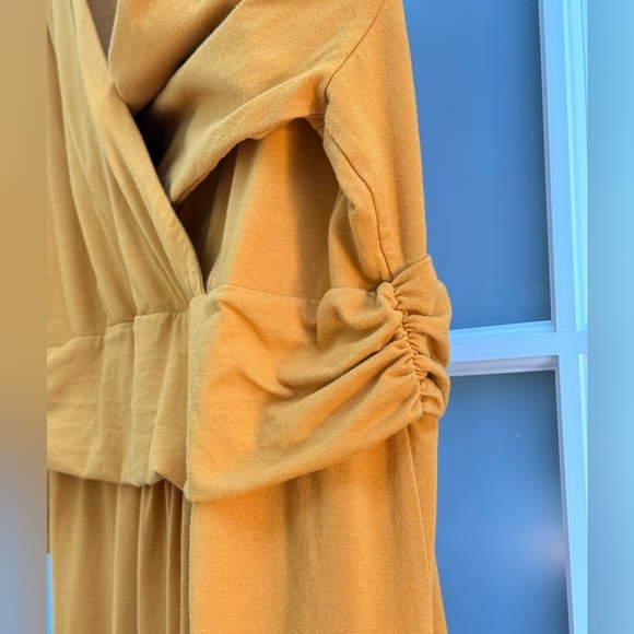 Jessica London Classic Cotton Rich Orange Designer Stretch Dress Size 22W - Picture 7 of 9